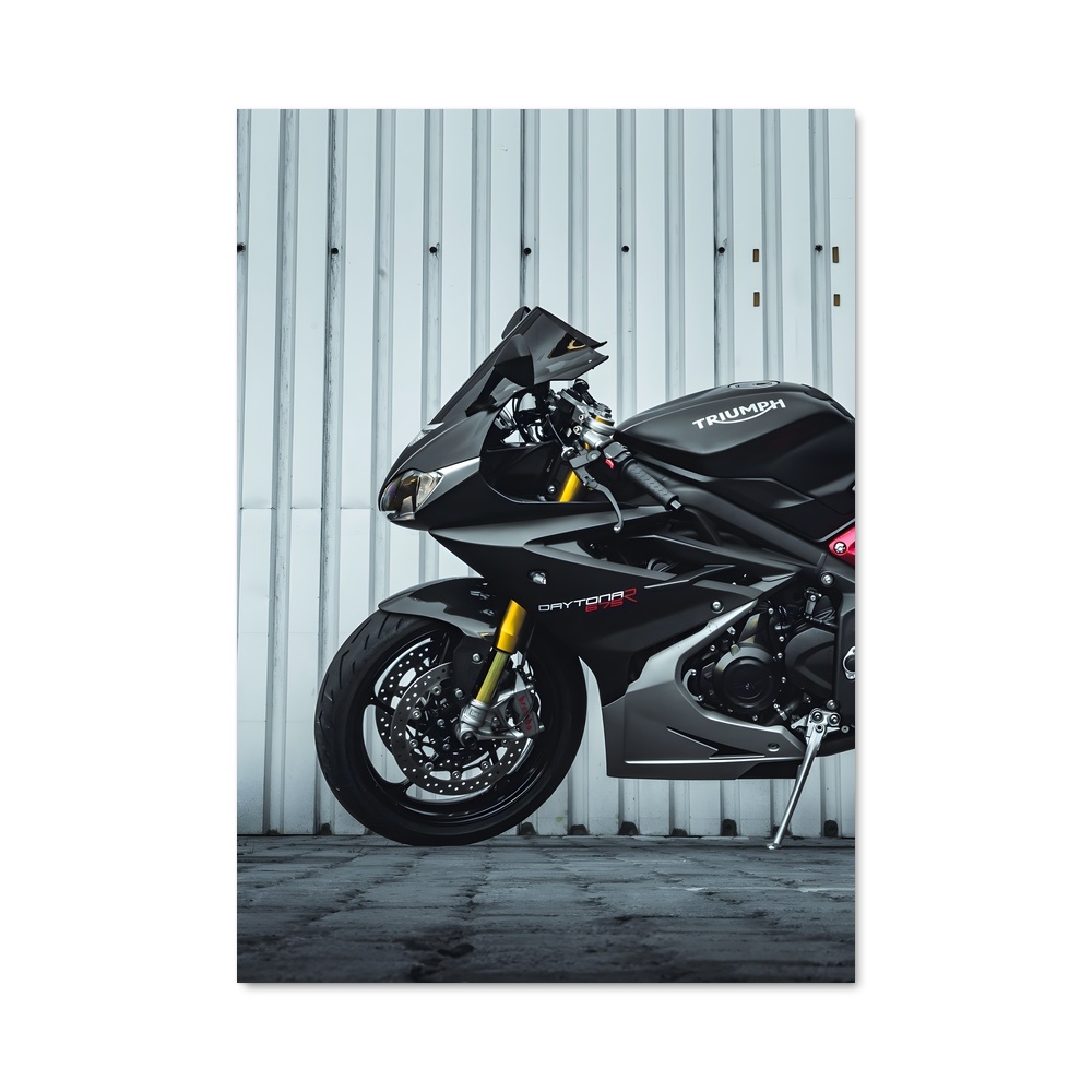 Poster Daytona éclatant – affiche Triumph